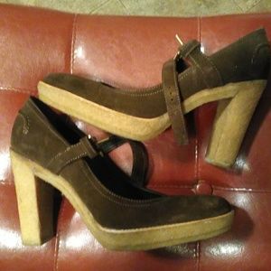 Ralph Lauren purple label suede shoes